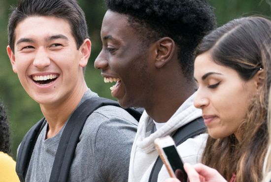 diverse group of students