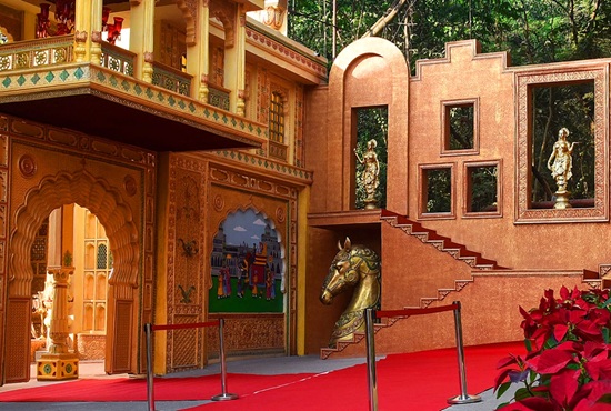 bollywood movie set